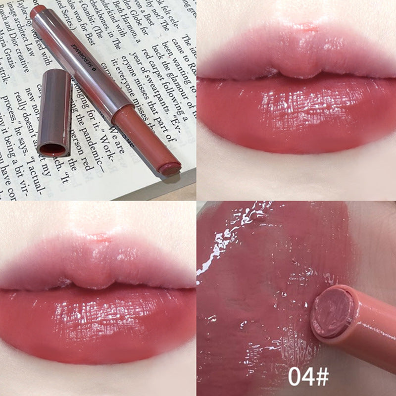 Women's Mirror Moisturizing Water Light Full Lips Lipsticks