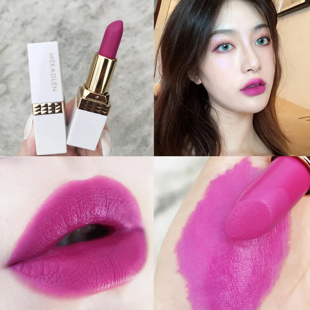 Orange Carrot Rose Plum Cherry Party Plain Lipsticks