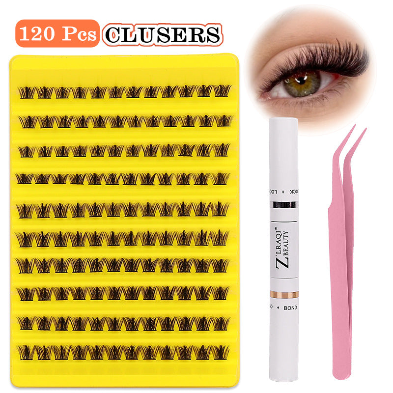 Eyelashes Large Capacity Thick Eyelash Curling False Lashes