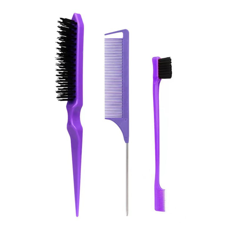 Sets Fluff Steel Needle Tail Duckbill Clip Hair Brushes & Combs