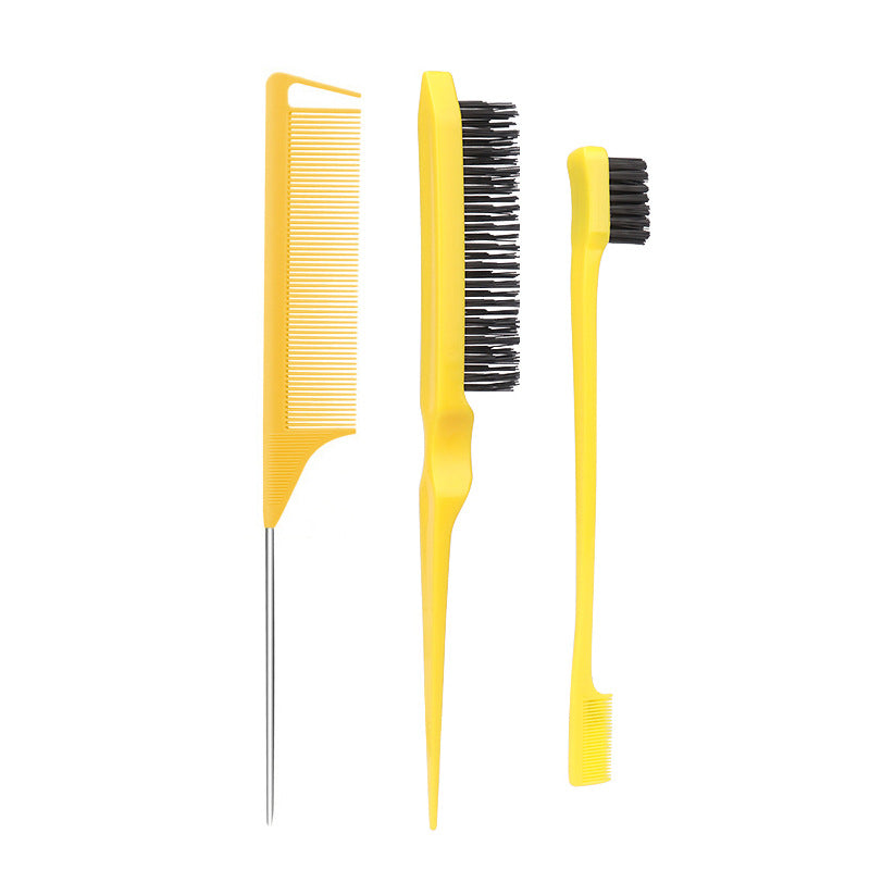 Double Head Eyebrow Brush Steel Needle Tail Hair Brushes & Combs