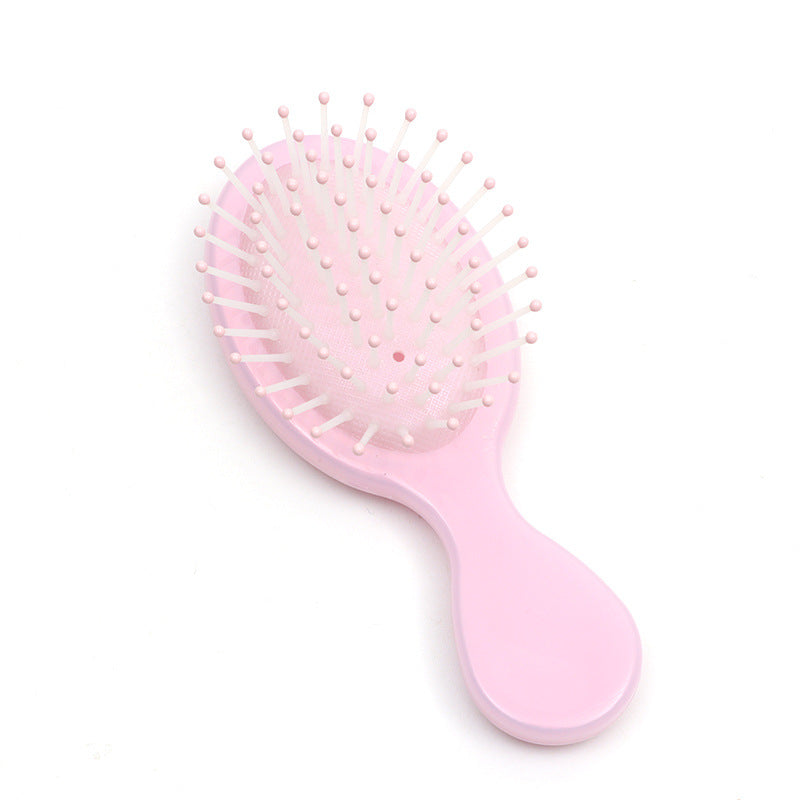 Portable Pearlescent Mermaid Travel Mini Pocket Hair Brushes & Combs