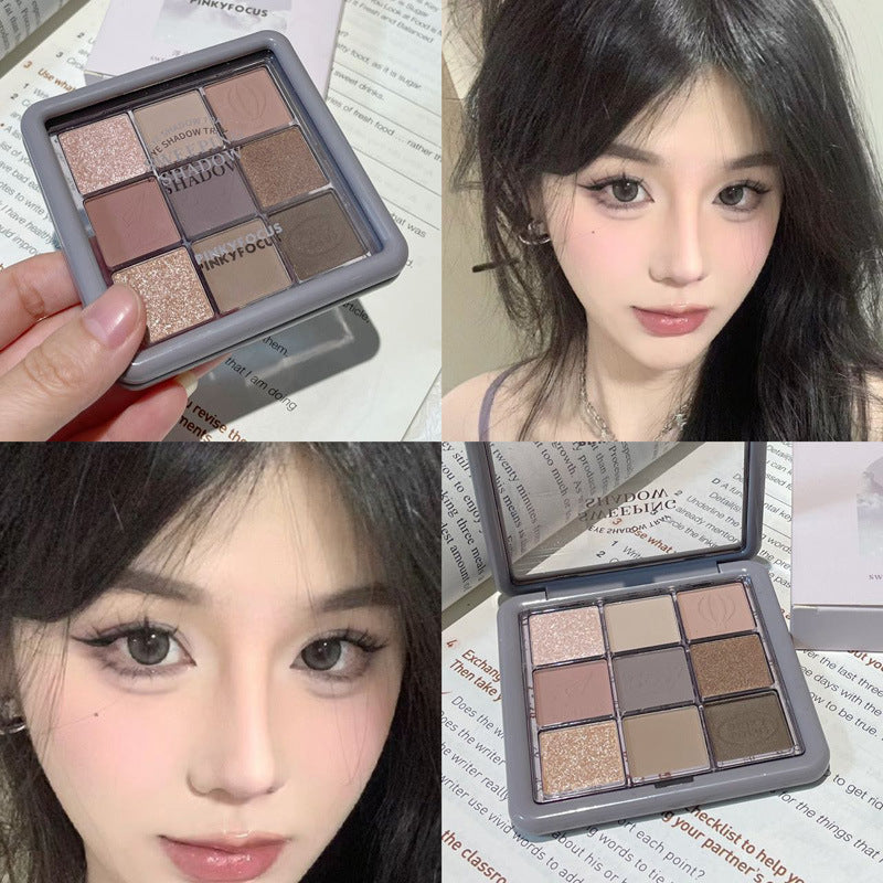 Earth Color Matte Highlight Repair Palette Eyeshadow