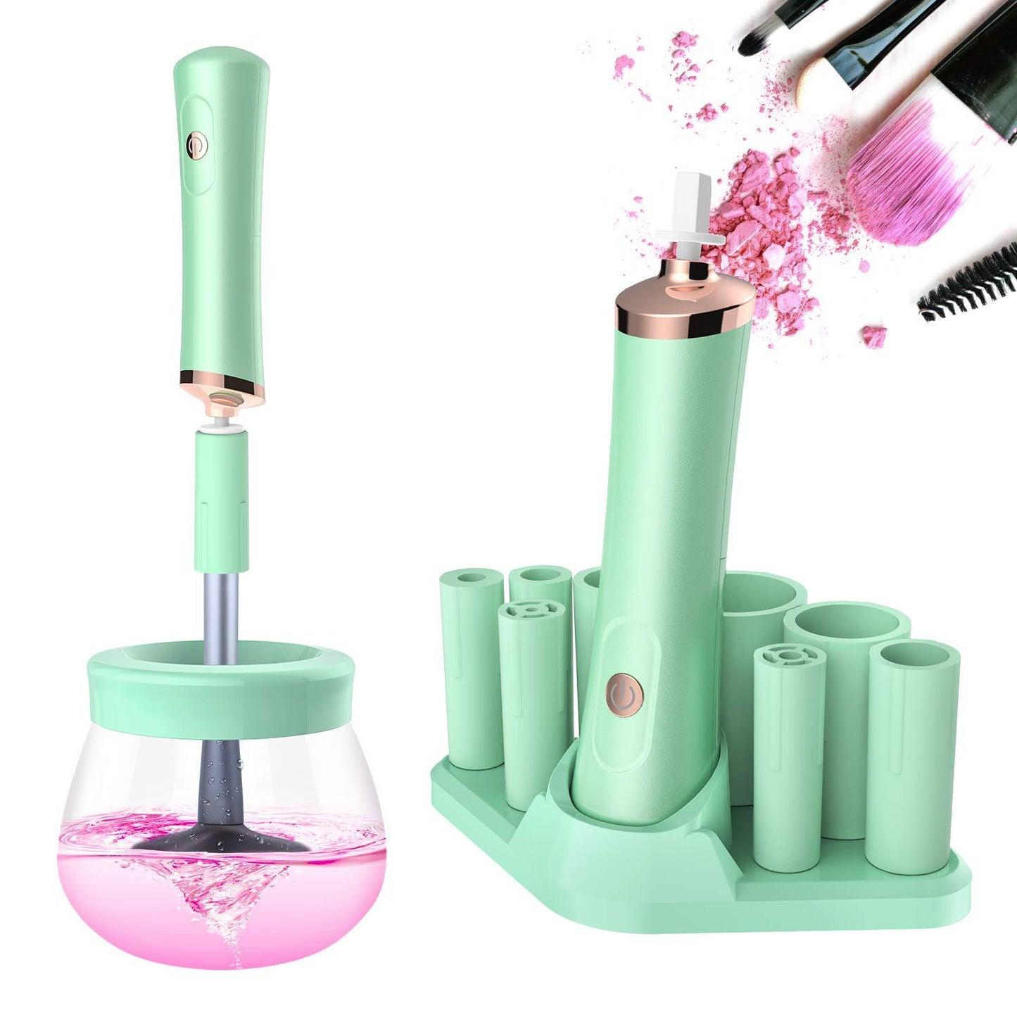 Glue Device Electric Scrubber Brush Washing Machine Instrument Makeup Brushes Accessories