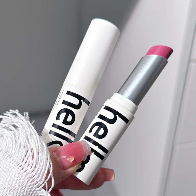 Women's Light Matte Fake Plain Look White Lipsticks