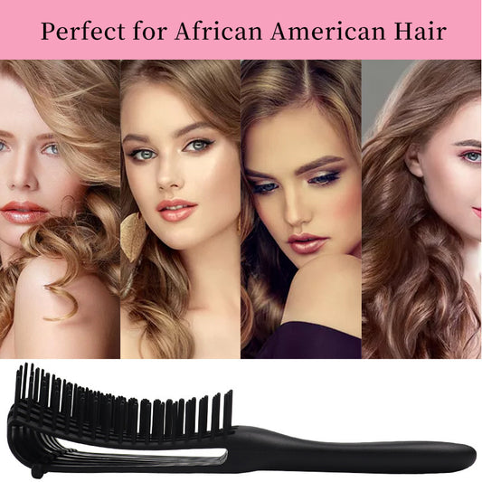 Shampoo Smooth Octopus Massage Big Curved Straight Hair Brushes & Combs