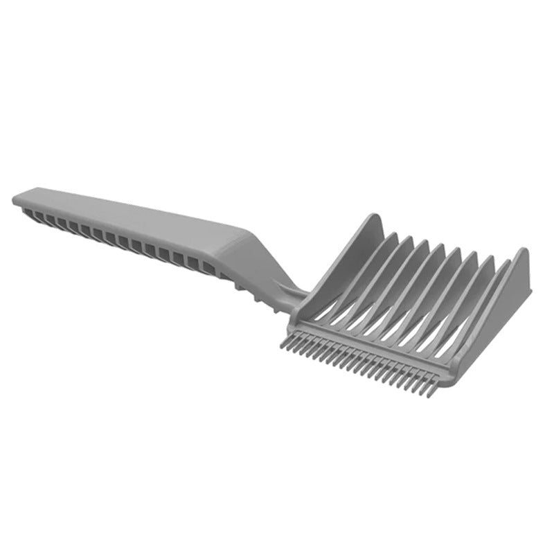 Men's Trim Gradient Shape Push Edge Position Hair Brushes & Combs