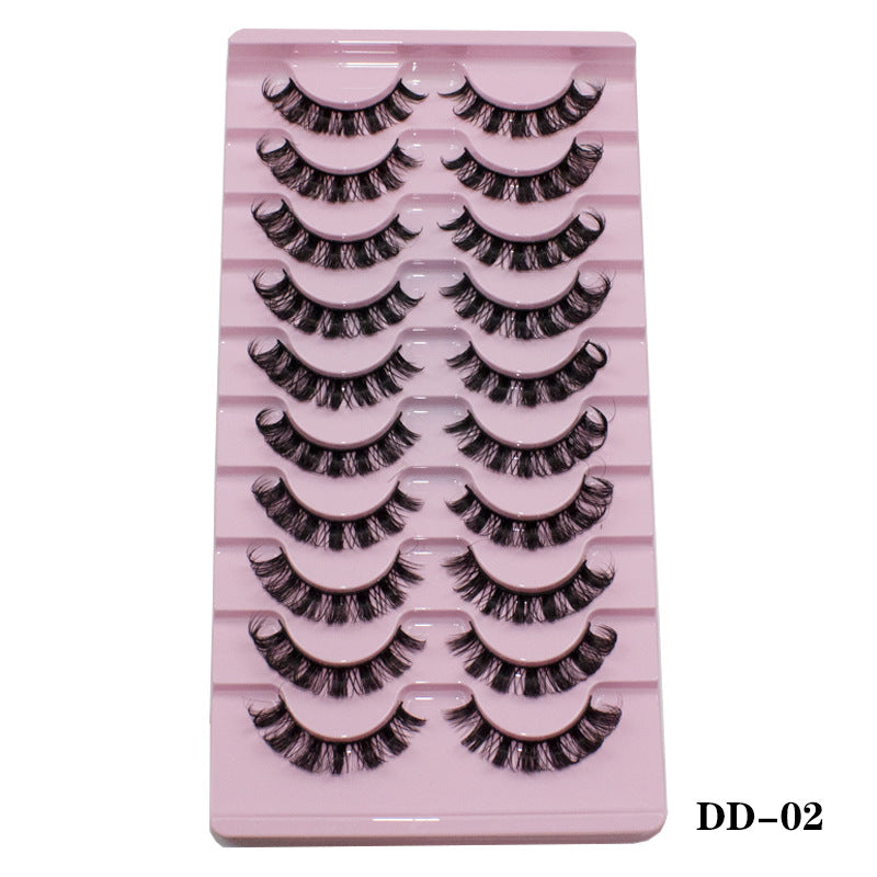 Russian Eyelash Pairs Natural Thick Large False Lashes