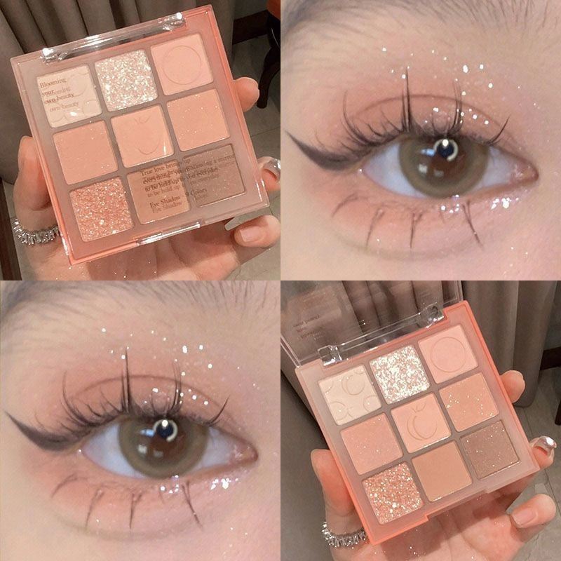 Pure Desire Shadow Plate Fig Milk Tea Shimmer Matte Eyeshadow