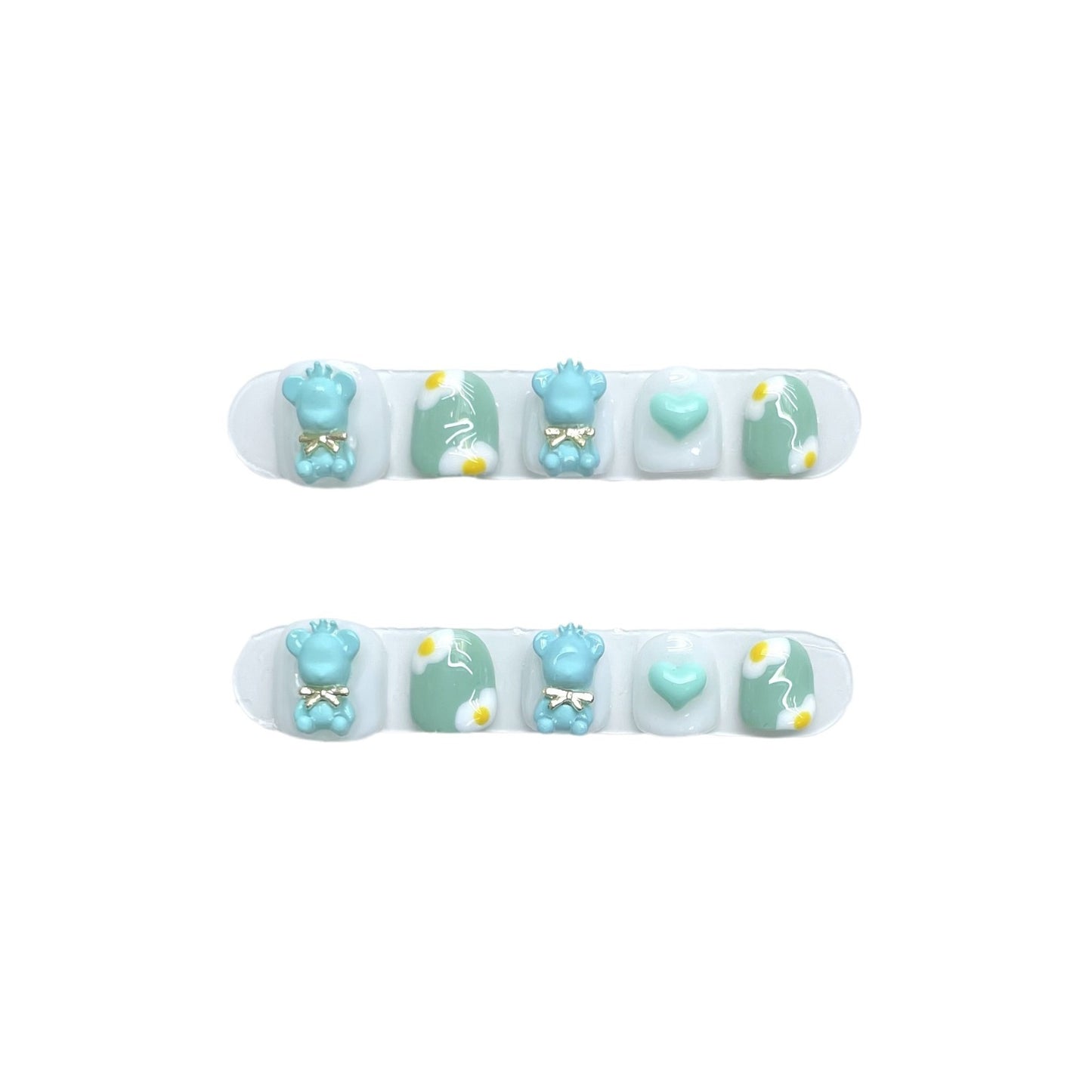 Wear Short Three-dimensional Cartoon Years Old Dedicated Nail Art