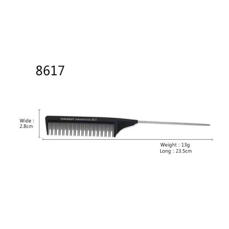 Steel Needle Black High Temperature Resistant Hair Brushes & Combs