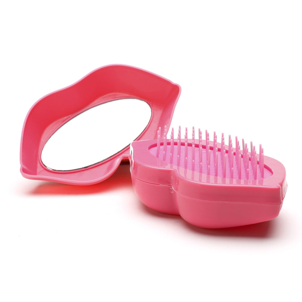 Comfortable Plastic Hairdressing Portable Tangle Massage Hair Brushes & Combs