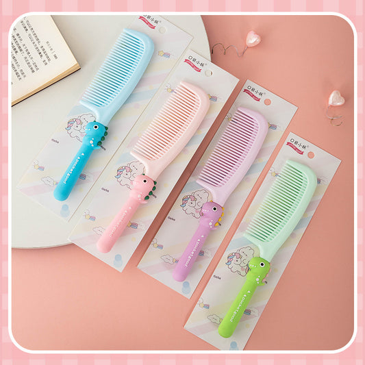 Cartoon Cute Dinosaur For Household Portable Hair Brushes & Combs