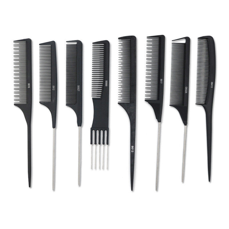 Steel Needle Black High Temperature Resistant Hair Brushes & Combs