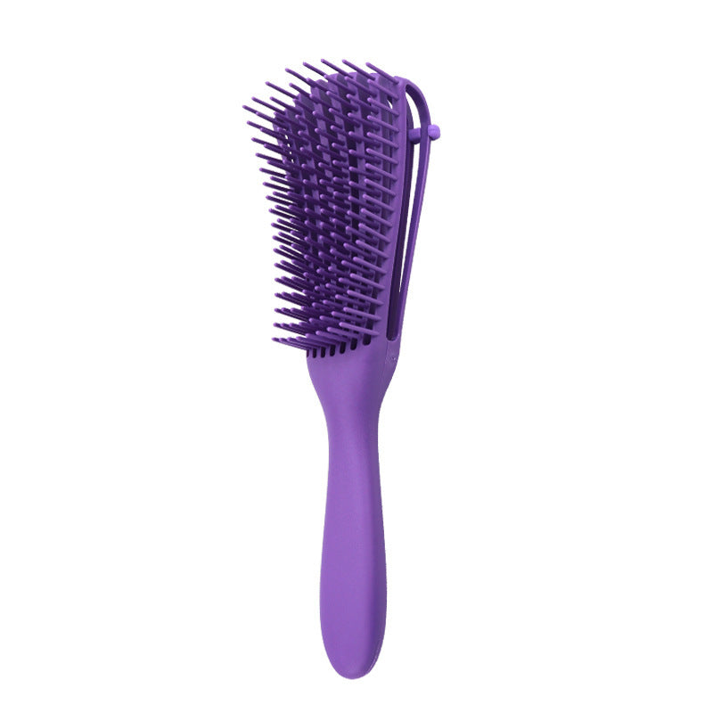 Shampoo Smooth Octopus Massage Big Curved Straight Hair Brushes & Combs