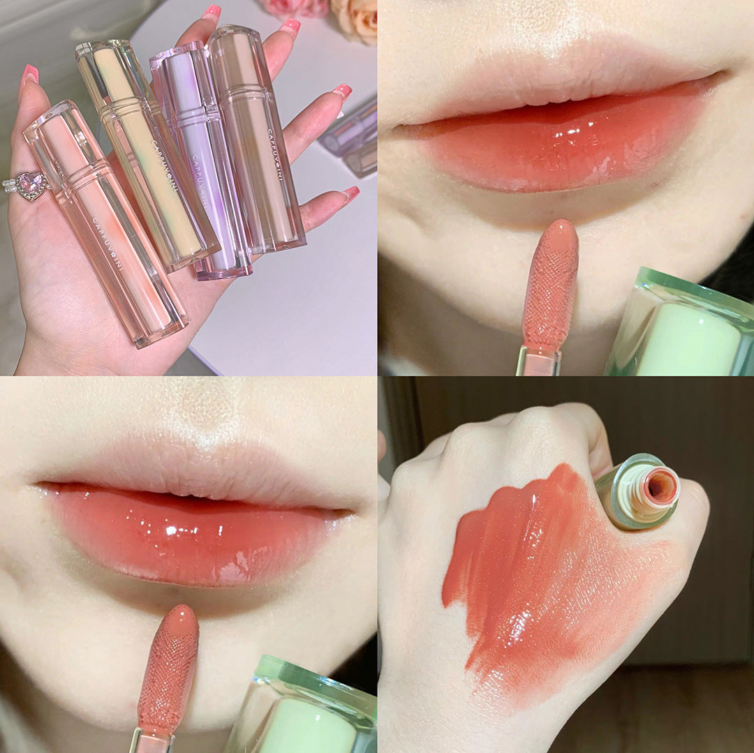 Iced Tea Mirror Lacquer Moisturizing Water Lipsticks