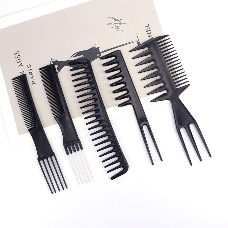 Hairdressing Pcs Plastic Hairbrush Salon Barber Hair Brushes & Combs