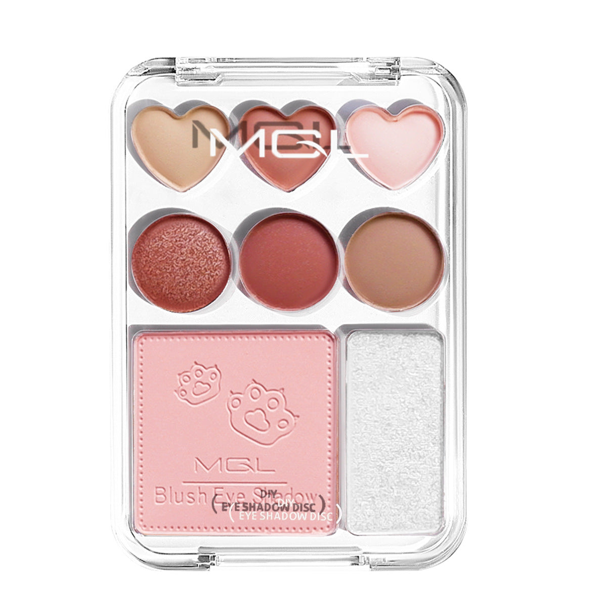 Colors Shadow Plate Blush Highlight Palette Eyeshadow