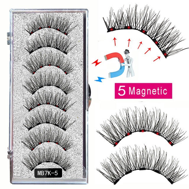 Magnetic Eyelashes Suit Natural Thick Series False Lashes