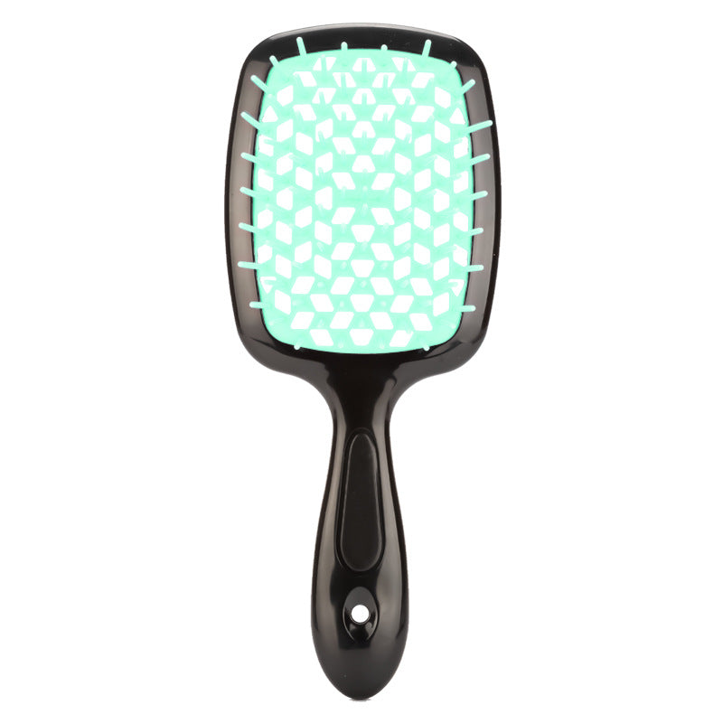 Massage Hollow Honeycomb Wet Dry Mesh Hair Brushes & Combs