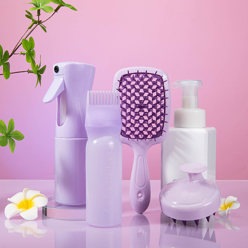 High Pressure Spray Cleaning Silicone Shampoo Hair Brushes & Combs