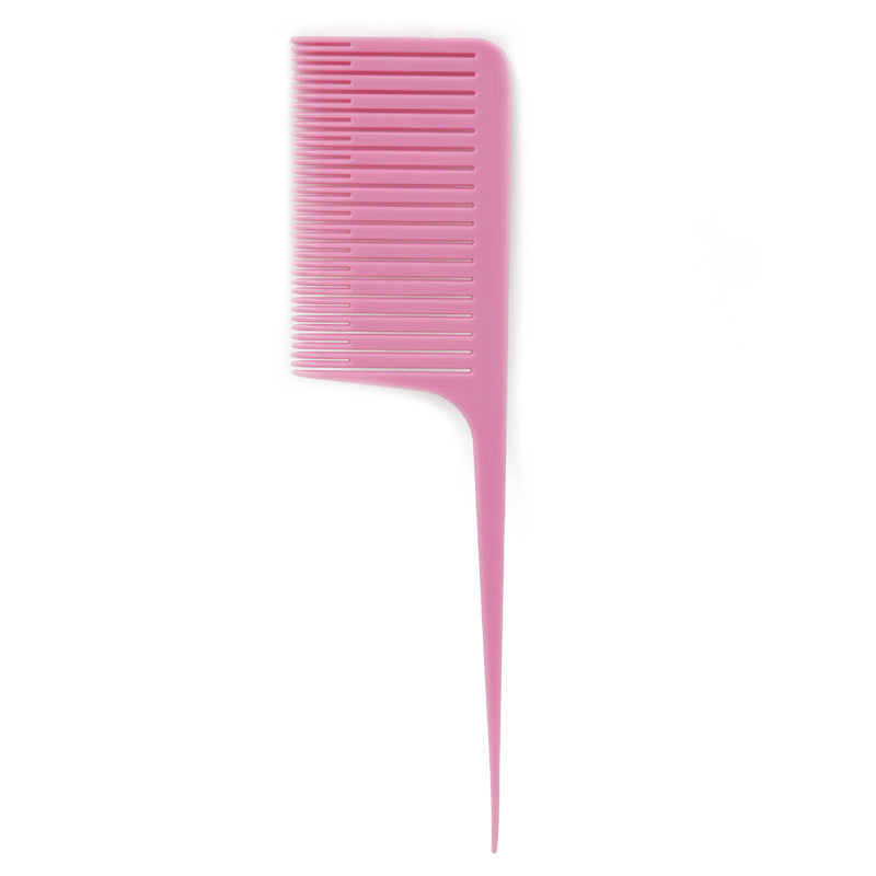 Plastic Needle Pointed Tail Treatment Dyeing Hair Brushes & Combs