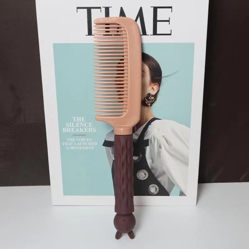 Style Adult Curly Plastic Cartoon Soft Hair Brushes & Combs