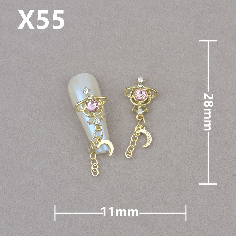 Five-pointed Star Bamboo Pearl Four Stars Nail Care Nail Art