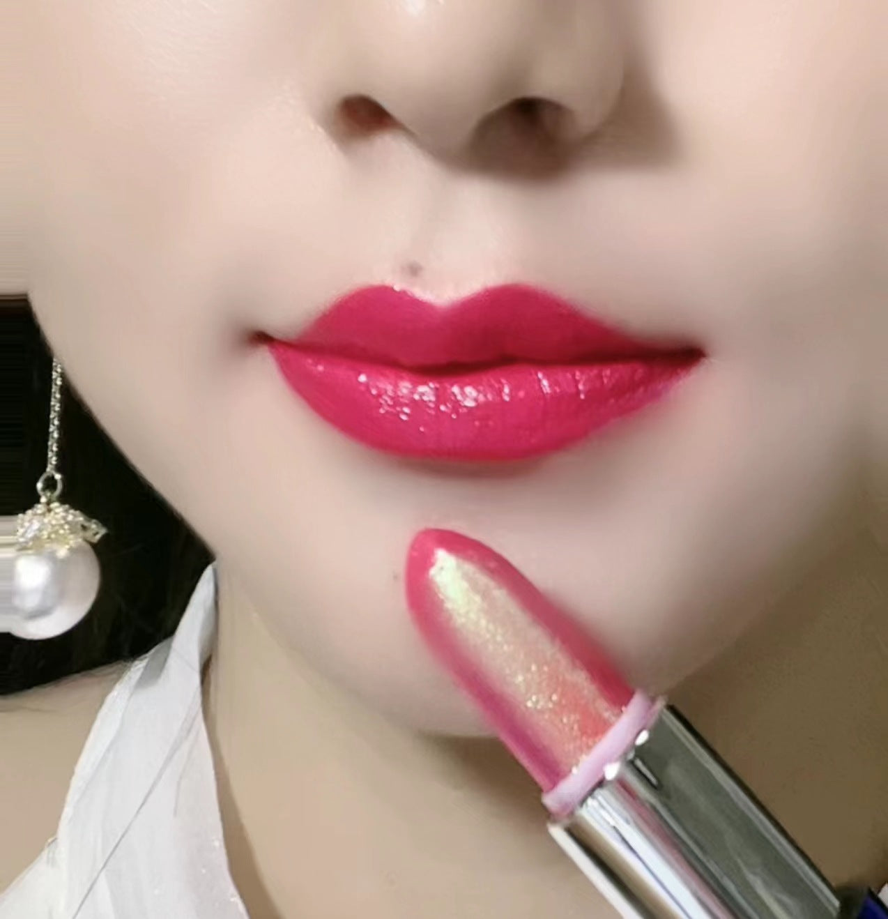 Cup Pearl Flash Chameleon Moisturizing Not Easy To Lipsticks