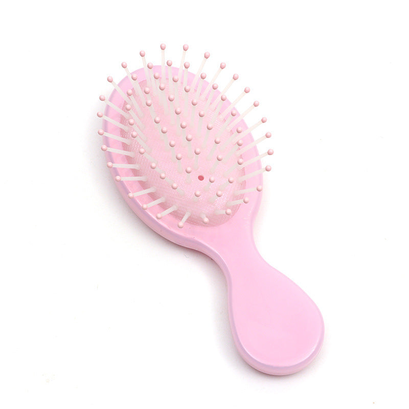 Portable Pearlescent Mermaid Travel Mini Pocket Hair Brushes & Combs