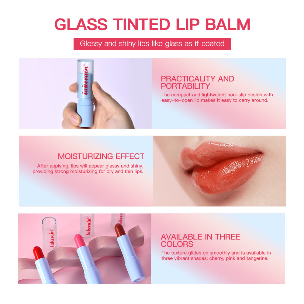 Glass Colored Balm Nourishing Long-lasting Moisturizing Lipsticks