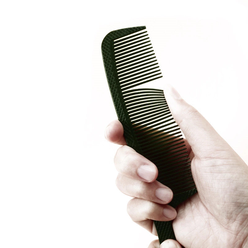 Green Folding Resistant High Temperature Flat Hair Brushes & Combs