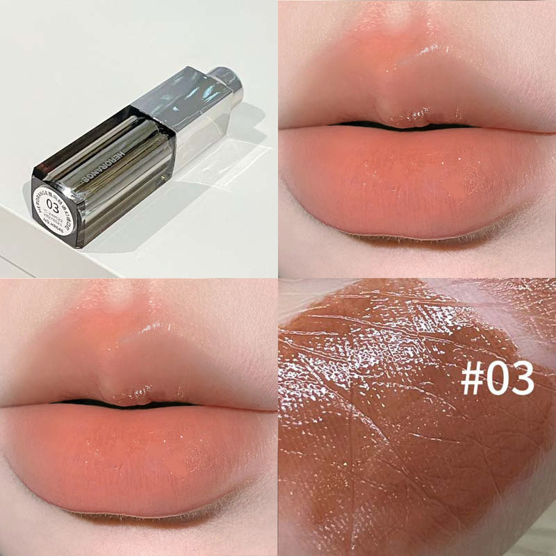 Light Words Fantasy Clear Moisturizing Water Mirror Full Lips Lipsticks