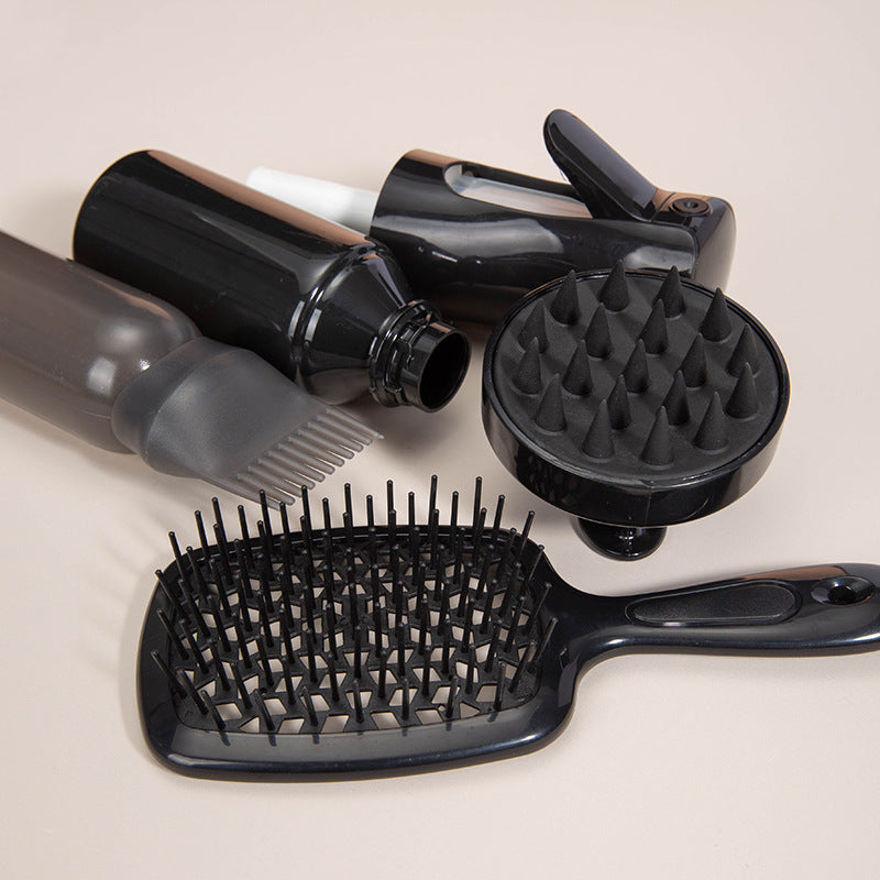 High Pressure Spray Cleaning Silicone Shampoo Hair Brushes & Combs