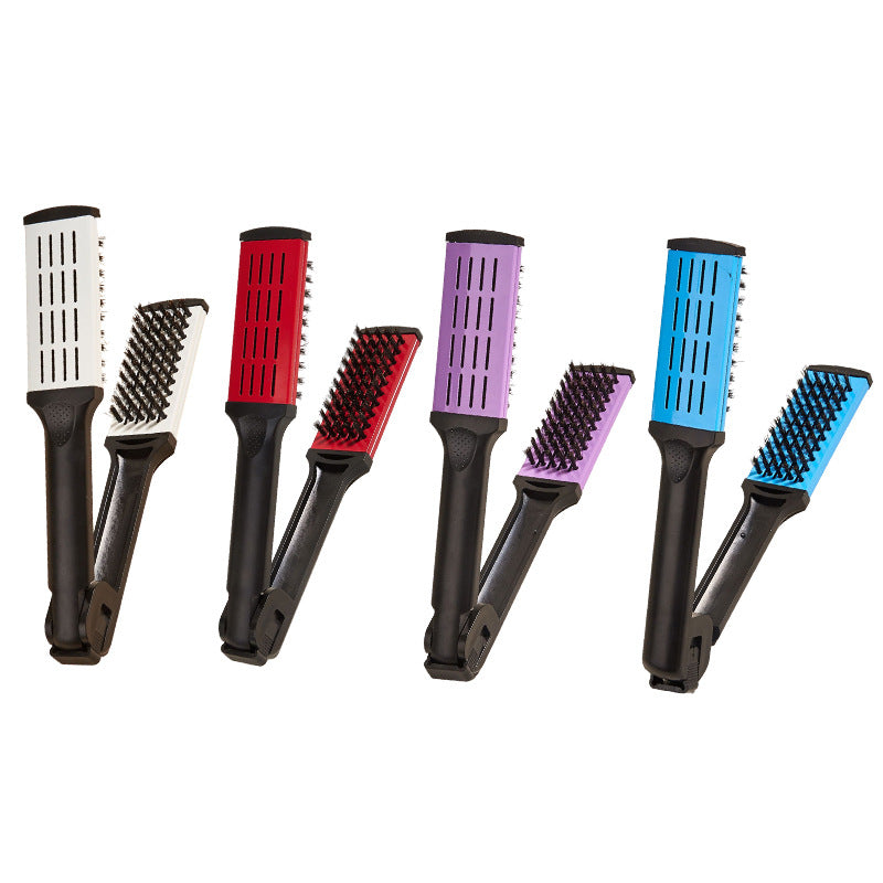 Clip Plate Clamp Mane Shape Curler Hair Brushes & Combs