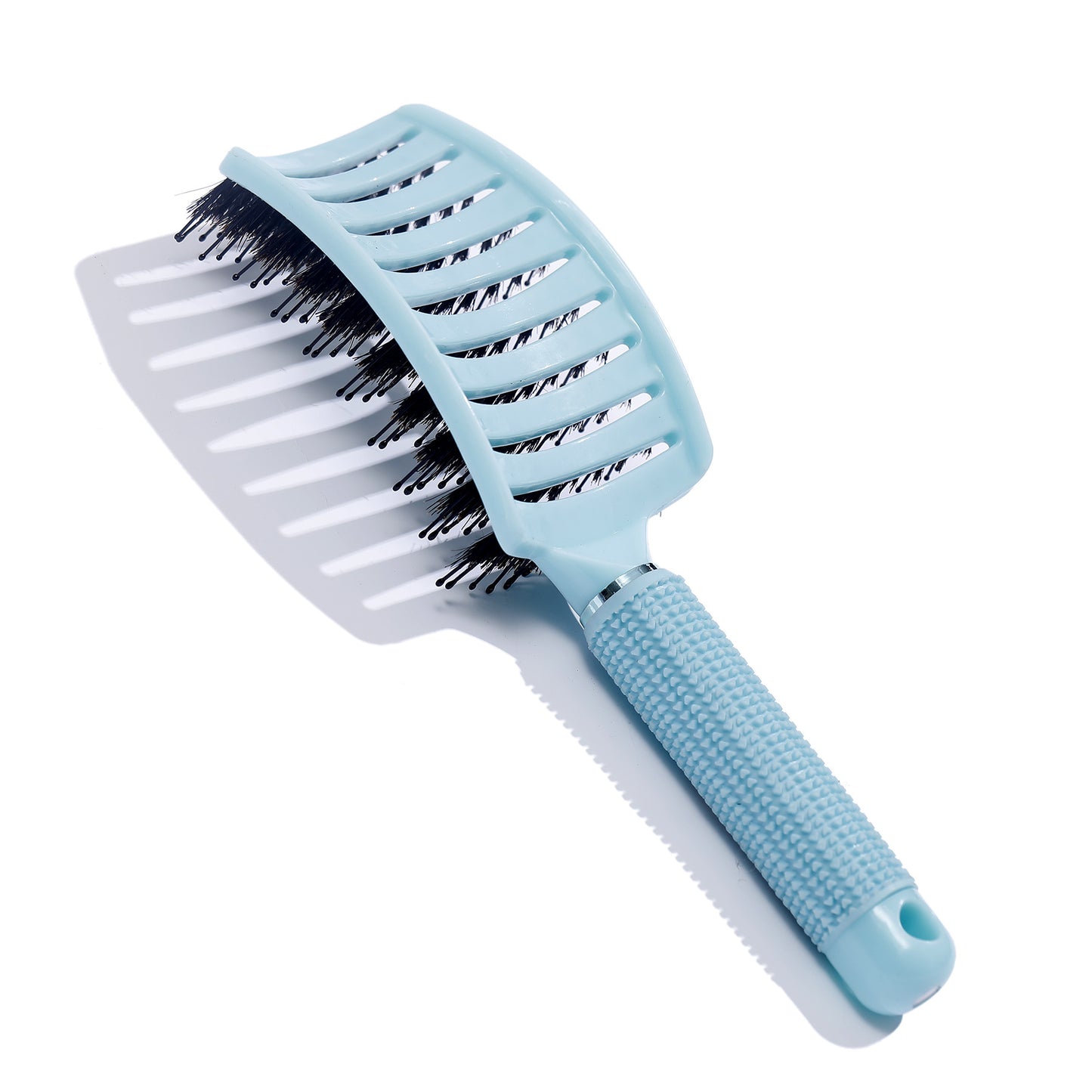 Big Curved Trade Vent Bristle Massage Hair Brushes & Combs