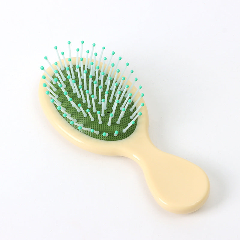 Portable Pearlescent Mermaid Travel Mini Pocket Hair Brushes & Combs