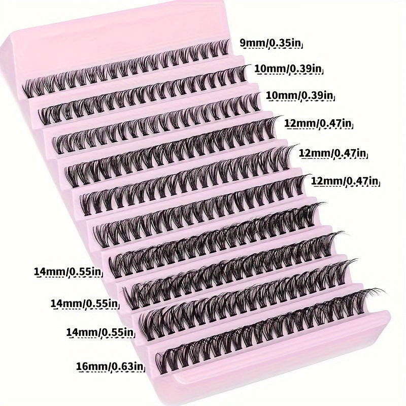 Elegant Eyelash Style Individual Eyelashes Thick False Lashes