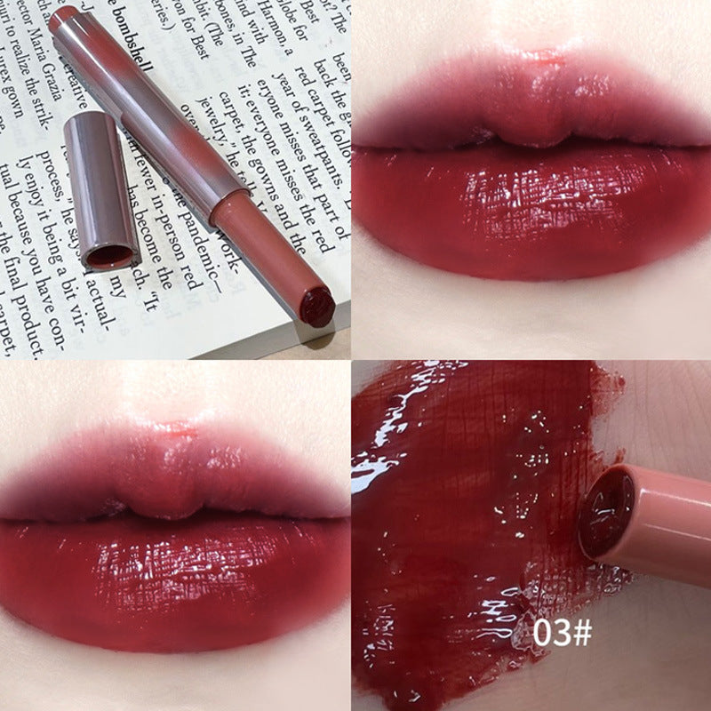 Women's Mirror Moisturizing Water Light Full Lips Lipsticks