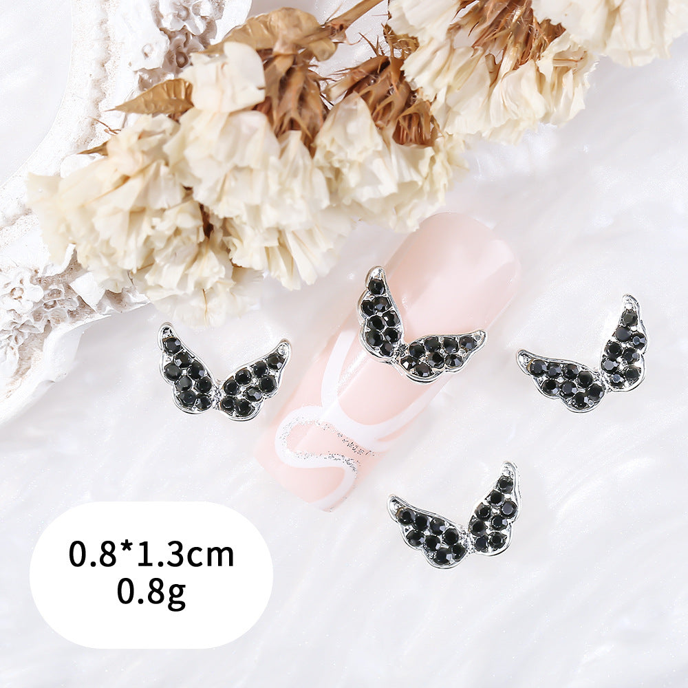 Angel Wings Alloy Ornament Cute Decoration Nail Care Nail Art