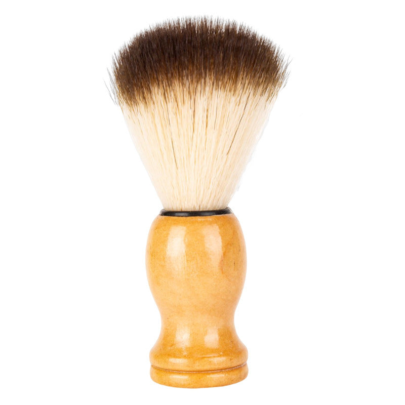 Men's Wood Shaving Brush Beard Household Pogonotomy Hair Brushes & Combs