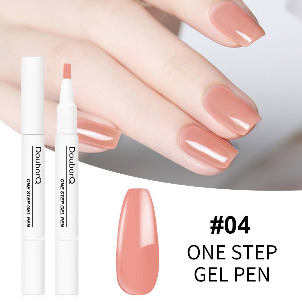 Manicure One Step Glue Pen-shaped Gel Nail Polish