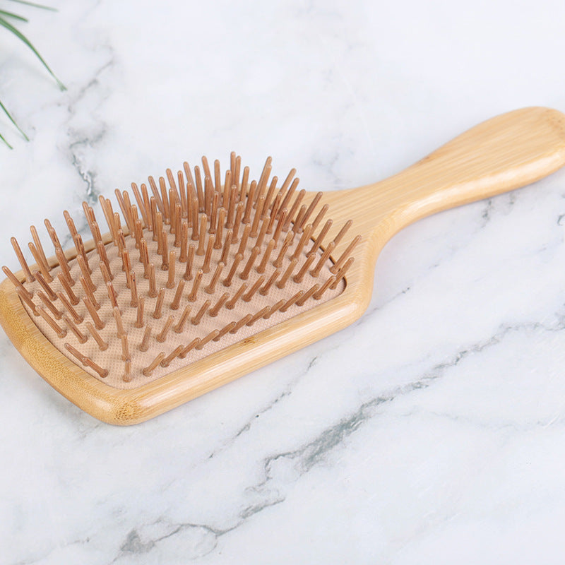 Bamboo Airbag Air Cushion Massage Hairdressing Hair Brushes & Combs