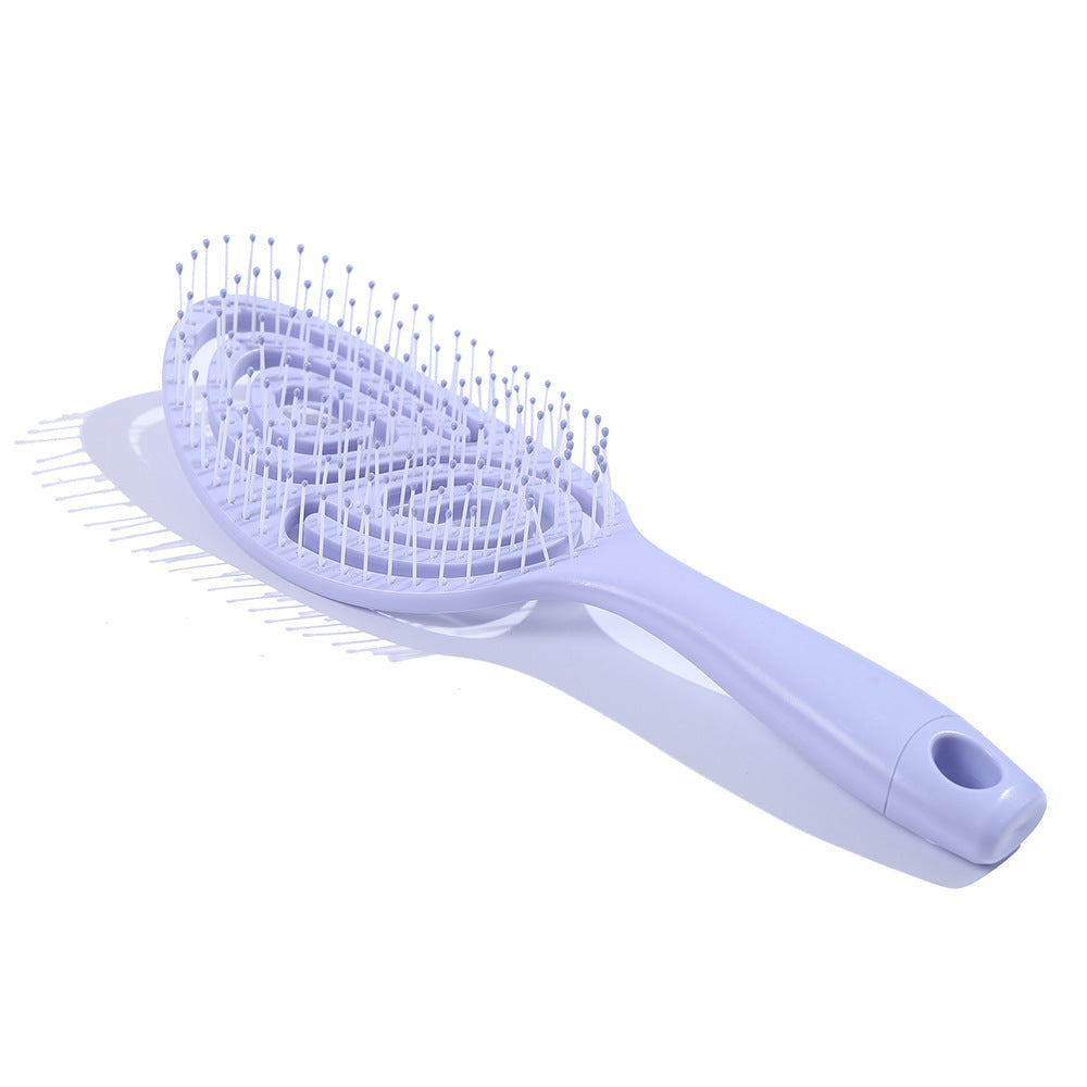 Women's Only Scalp Massage Hairdressing Small Hollow Hair Brushes & Combs