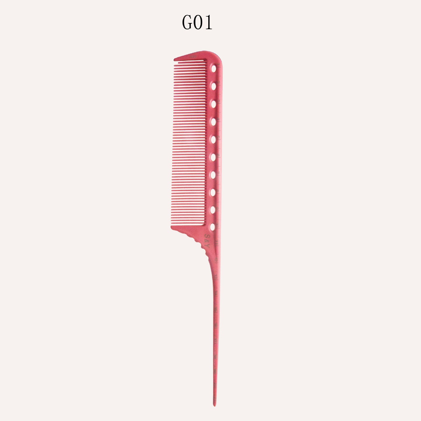 Men's Barber Scale Salon Hairdressers Dedicated Size Hair Brushes & Combs