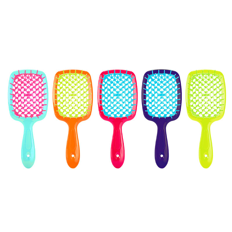 Women's Styling Fluffy Hairstyle Honeycomb Mesh Wet Hair Brushes & Combs