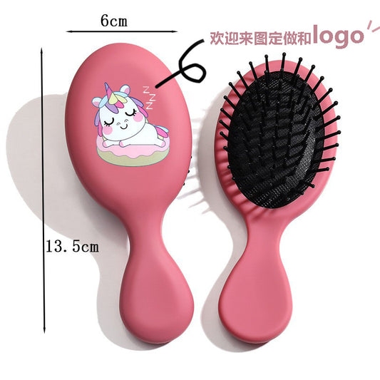 Cute Special Small Airbag Portable Heart Hair Brushes & Combs