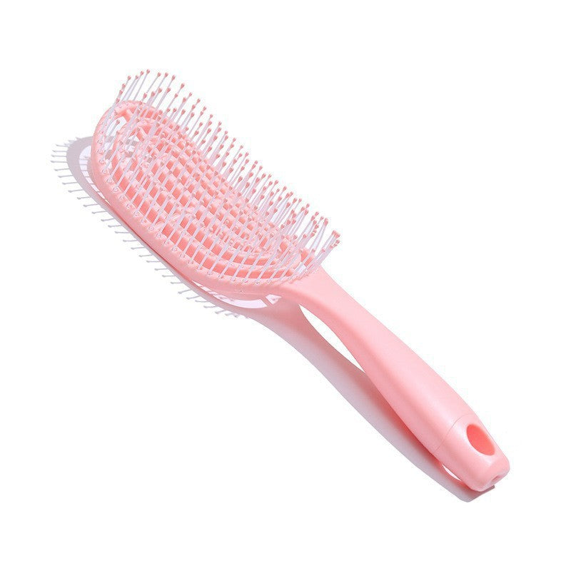 Women's Only Scalp Massage Hairdressing Small Hollow Hair Brushes & Combs