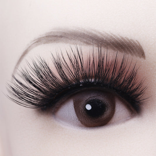 Cross High Imitation Mink Eyelashes Single False Lashes