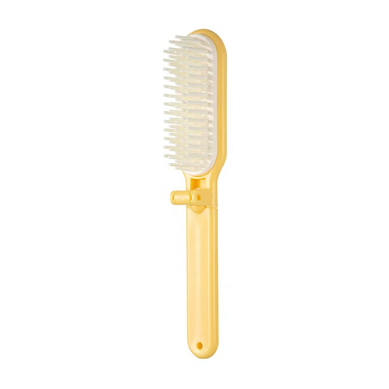 Children's Folding Portable Small Cute Plastic Mini Hair Brushes & Combs